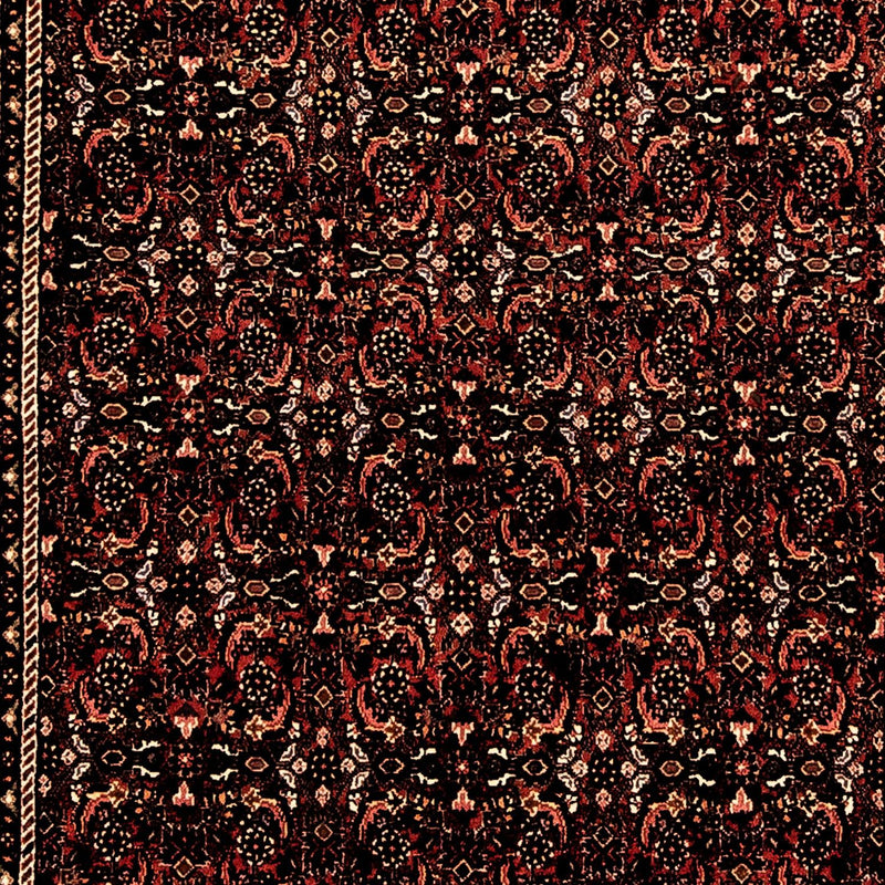Bidjar Teppich 100x293cm - Perserteppich - dunkelrot