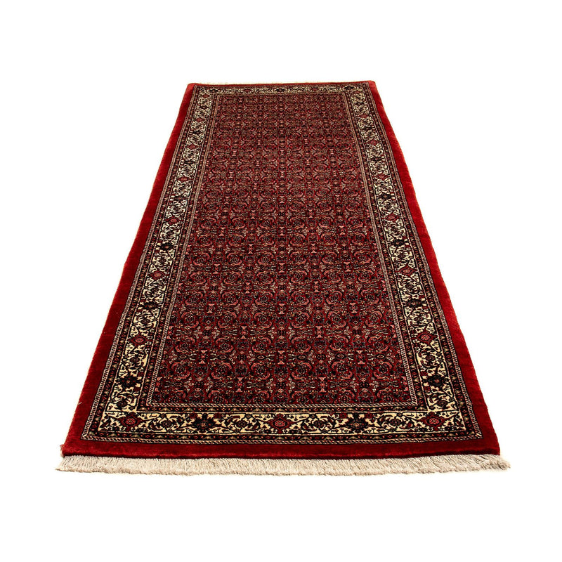 Bidjar Teppich 100x293cm - Perserteppich - dunkelrot