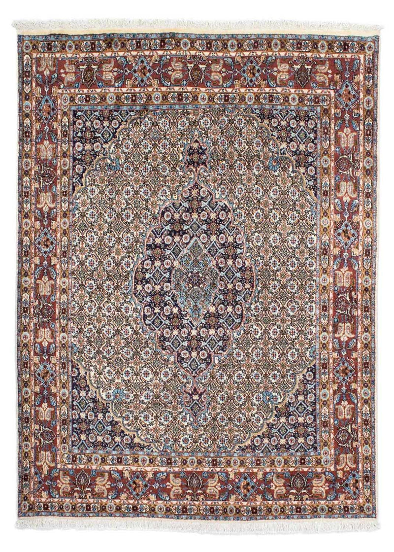 Moud Teppich 147x192cm - Perserteppich - beige