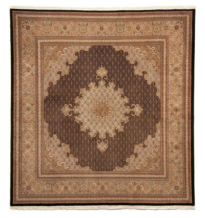 Täbriz Teppich 252x270cm - Perserteppich - dunkelblau