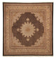 Täbriz Teppich 252x270cm - Perserteppich - dunkelblau