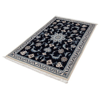 Nain Teppich 98x156cm - Perserteppich - dunkelblau