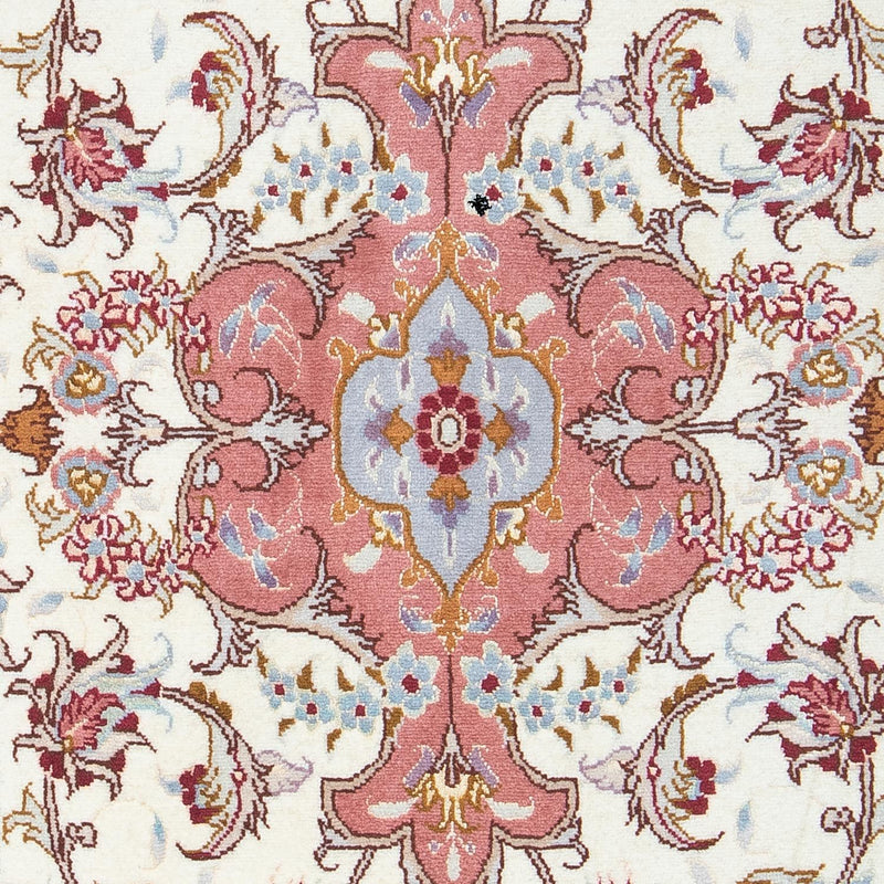 Täbriz - 50 Raj Teppich 60x93cm - Perserteppich - beige