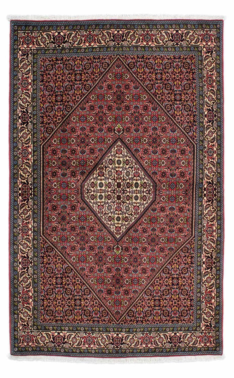 Bidjar - Zanjan Teppich 141x225cm - Perserteppich - rot