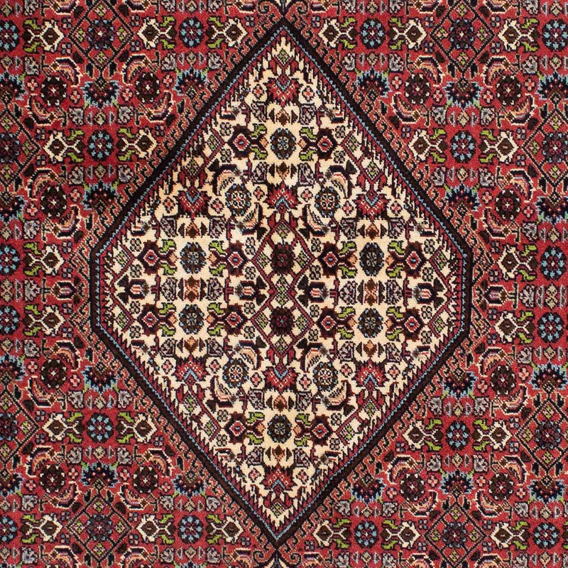 Bidjar - Zanjan Teppich 141x225cm - Perserteppich - rot
