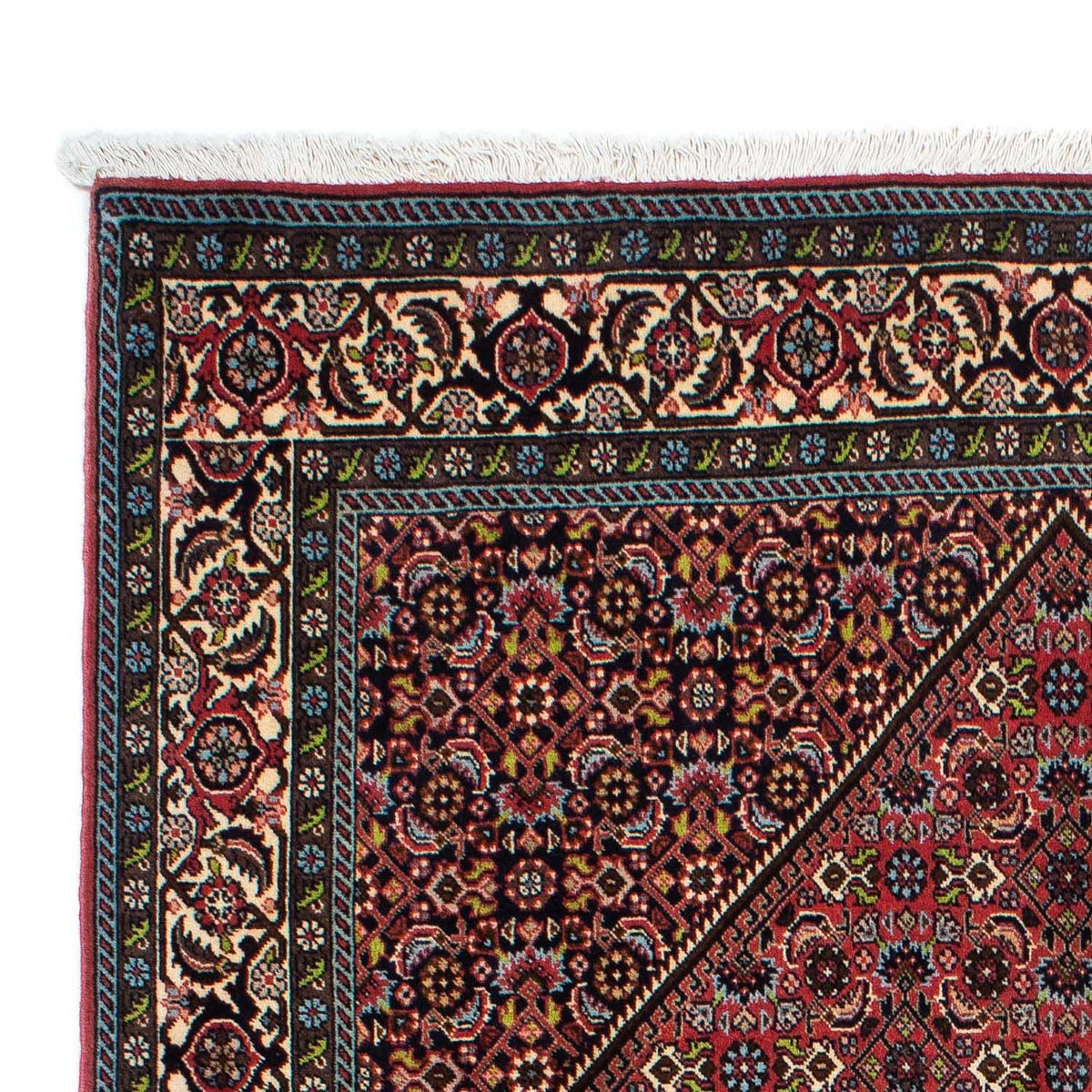 Bidjar - Zanjan Teppich 141x225cm - Perserteppich - rot