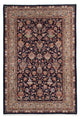 Kaschmar Teppich 200x298cm - Perserteppich - schwarz