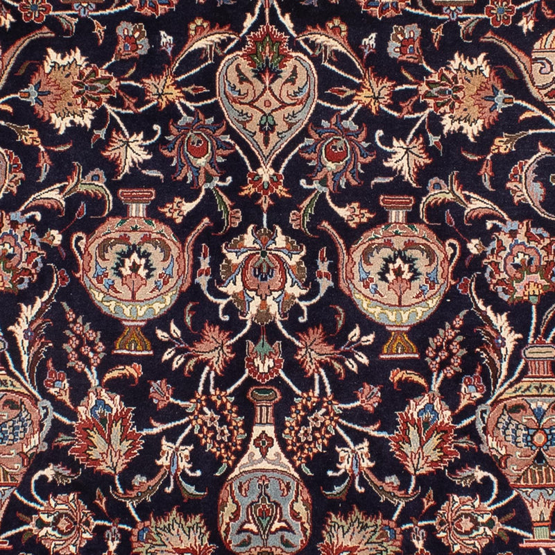 Kaschmar Teppich 200x298cm - Perserteppich - schwarz