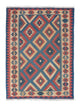 Kelim Fars Teppich 125x172cm - blau