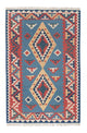 Kelim Teppich - Oriental 121 x 183 cm - blau