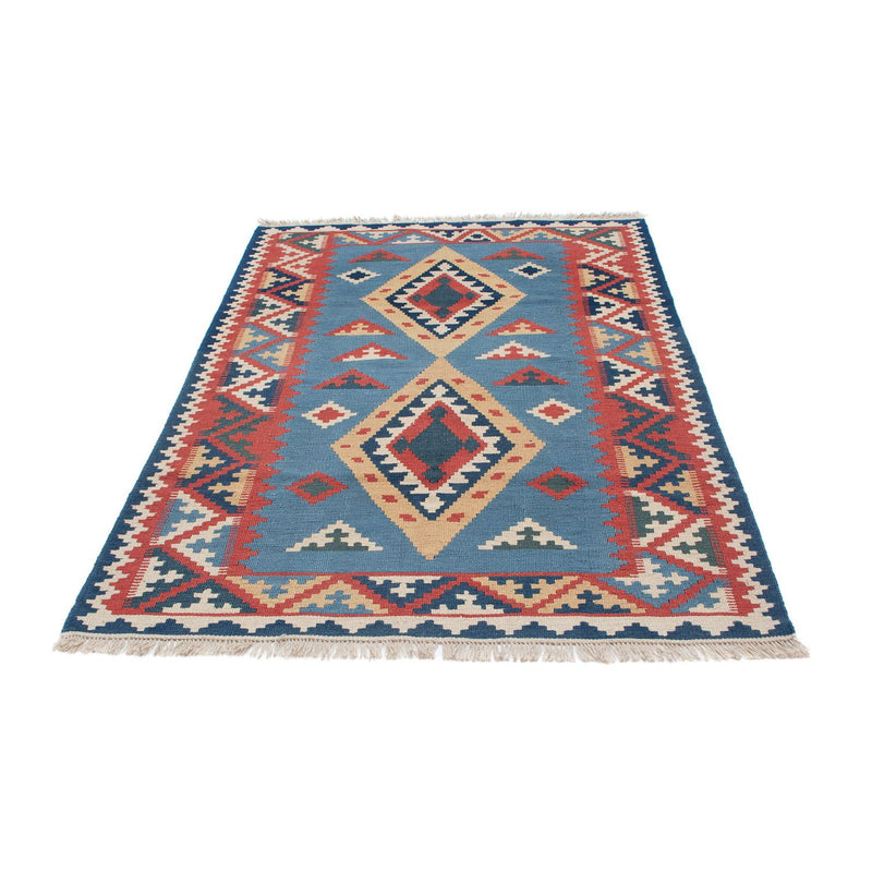 Kelim Teppich - Oriental 121 x 183 cm - blau