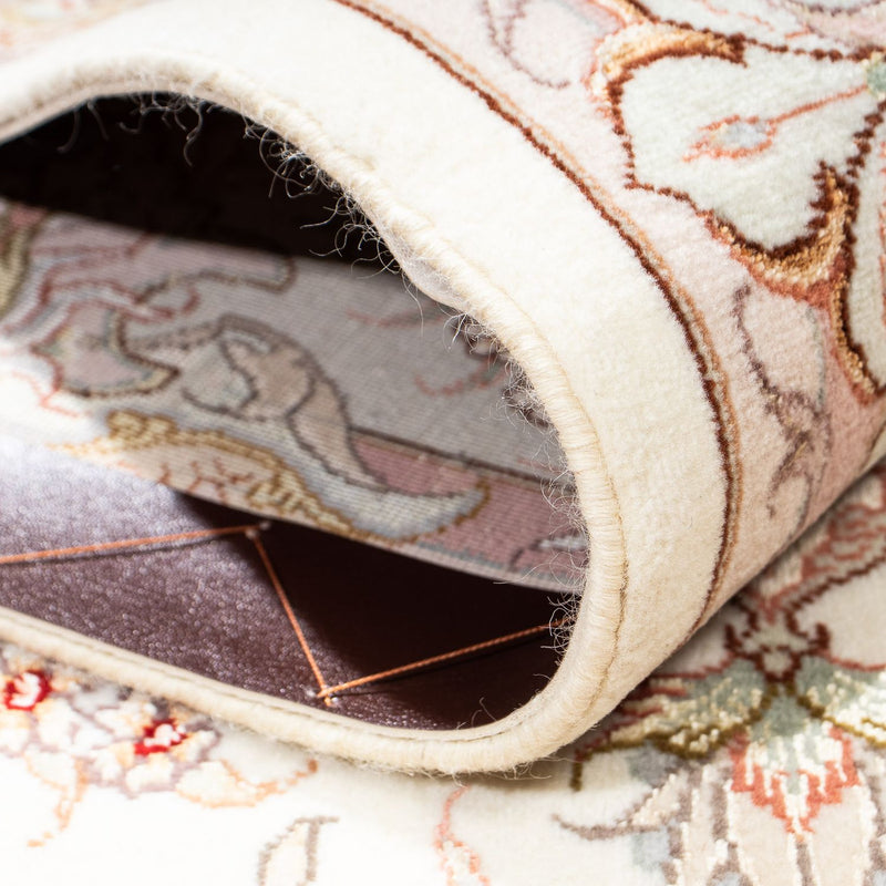 Täbriz - 50 Raj Teppich 150x212cm - Perserteppich - beige