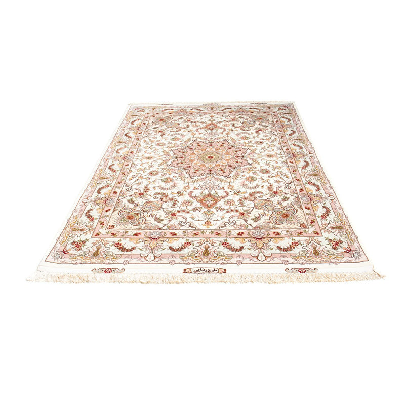 Täbriz - 50 Raj Teppich 150x212cm - Perserteppich - beige