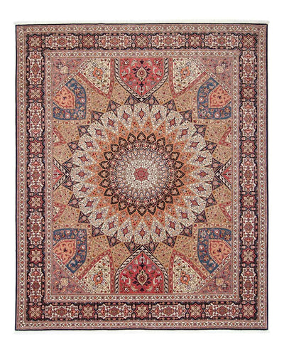 Täbriz - 50 Raj Teppich 254x298cm - Perserteppich - mehrfarbig