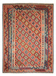 Kelim Fars Teppich 302x404cm - rot