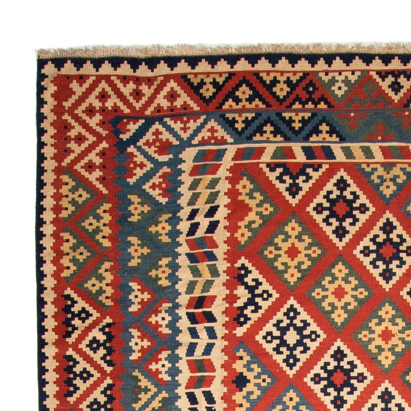 Kelim Fars Teppich 302x404cm - rot