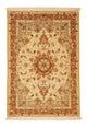 Täbriz - 50 Raj Teppich 104x151cm - Perserteppich - beige
