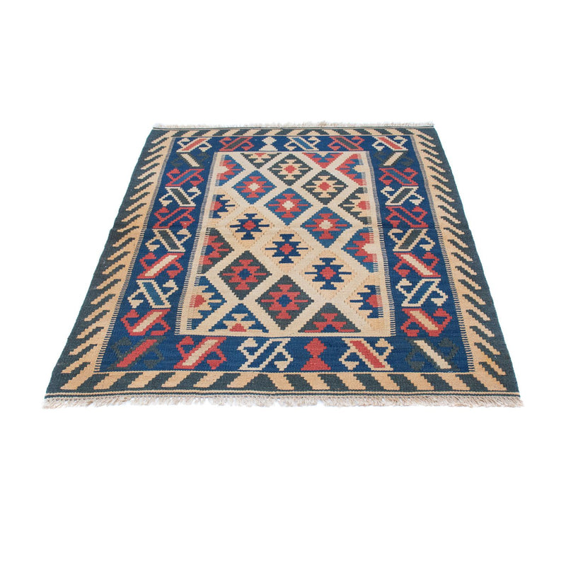 Kelim Fars Teppich 105x147cm - mehrfarbig