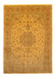 Täbriz Teppich 252x347cm - Perserteppich - gold