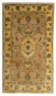 Täbriz - 50 Raj Teppich 66x122cm - Perserteppich - hellbraun