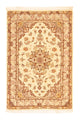 Täbriz - 50 Raj Teppich 101x152cm - Perserteppich - beige