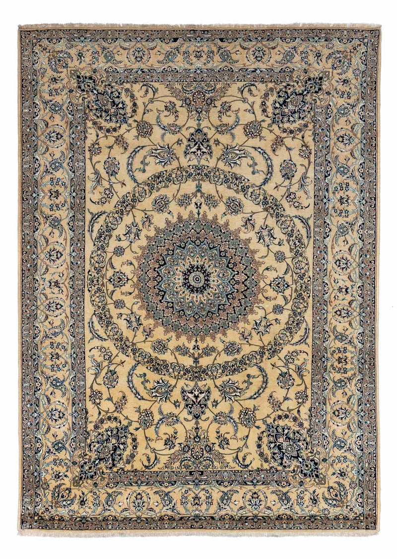 Nain Teppich 246x340cm - Perserteppich - beige