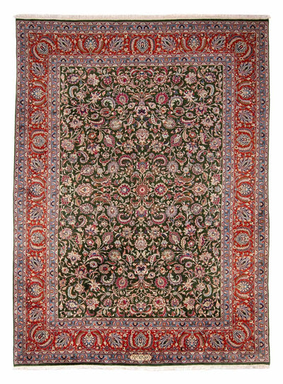 Mahal Teppich 250x338cm - Perserteppich - dunkelgrün