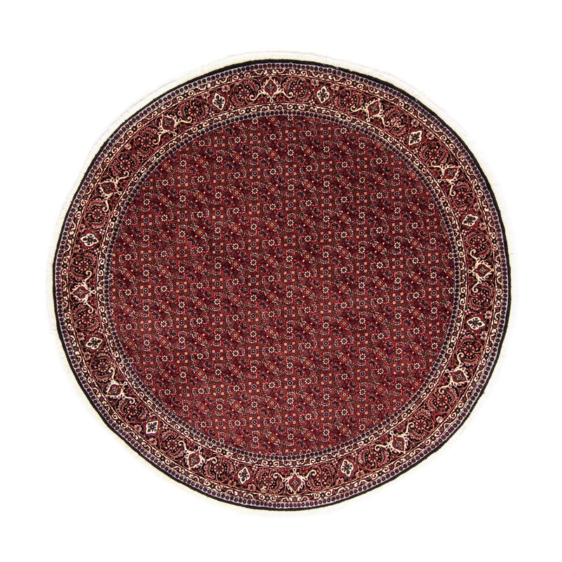 Bidjar Teppich 200x200cm - Perserteppich - dunkelrot
