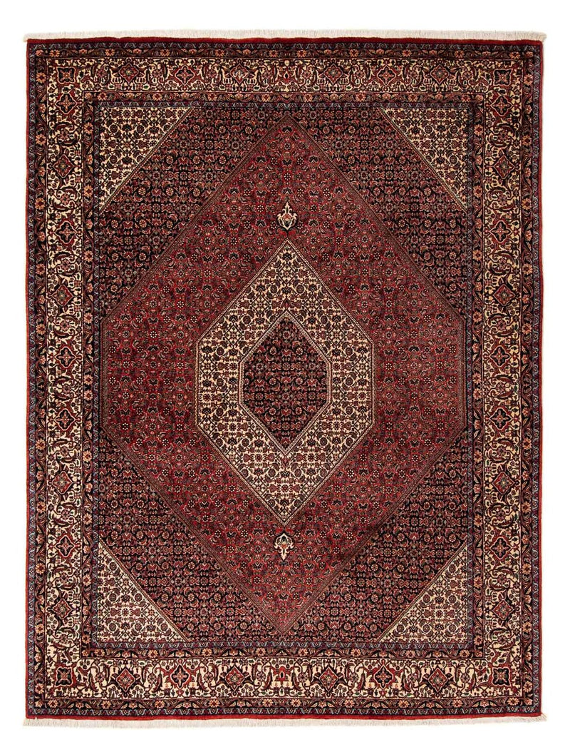 Bidjar Teppich 201x259cm - Perserteppich - dunkelrot