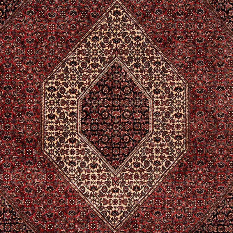 Bidjar Teppich 201x259cm - Perserteppich - dunkelrot