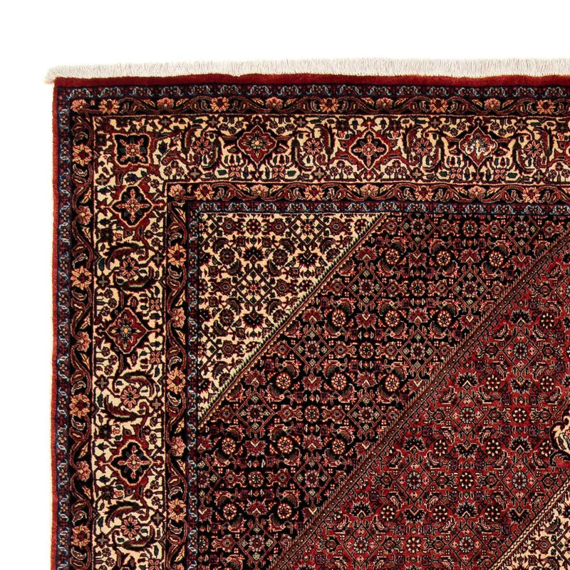 Bidjar Teppich 201x259cm - Perserteppich - dunkelrot
