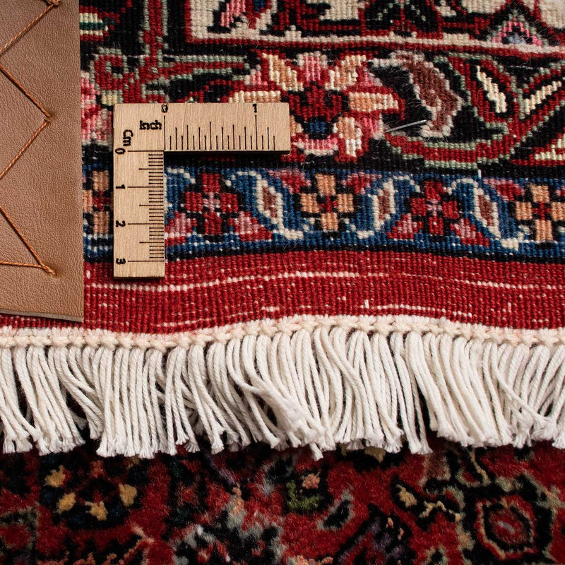 Bidjar Teppich 201x259cm - Perserteppich - dunkelrot