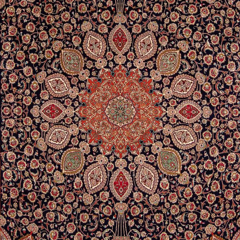 Täbriz Teppich 296x390cm - Perserteppich - hellbraun