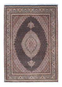 Täbriz Teppich 152x209cm - Perserteppich - hellbraun – product image