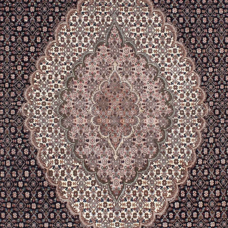 Täbriz Teppich 152x209cm - Perserteppich - hellbraun