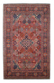 Keshan Teppich 130x207cm - Perserteppich - braun