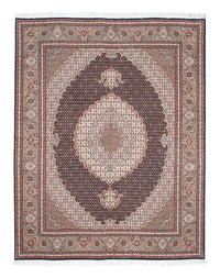 Täbriz Teppich 150x187cm - Perserteppich - hellbraun – product image