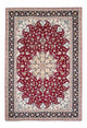 Täbriz - 50 Raj Teppich 203x302cm - Perserteppich - dunkelrot