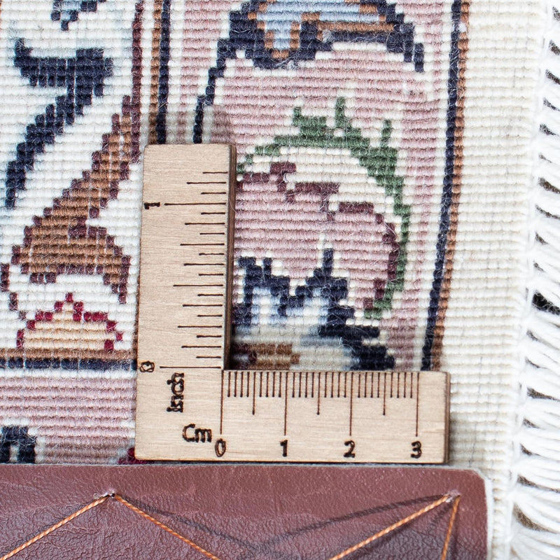 Täbriz - 50 Raj Teppich 207x310cm - Perserteppich - beige