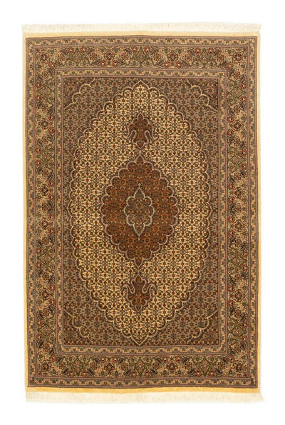 Täbriz - 50 Raj Teppich 103x160cm - Perserteppich - beige