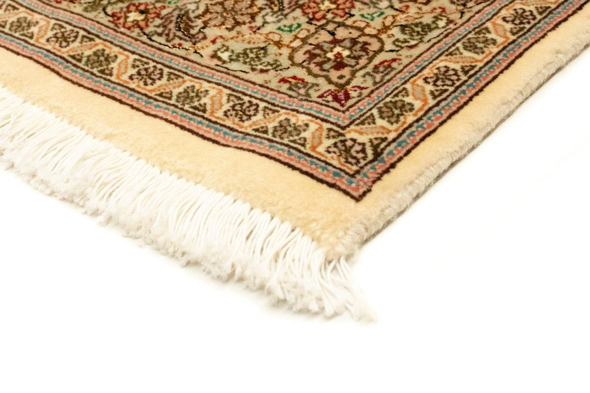 Täbriz - 50 Raj Teppich 103x160cm - Perserteppich - beige