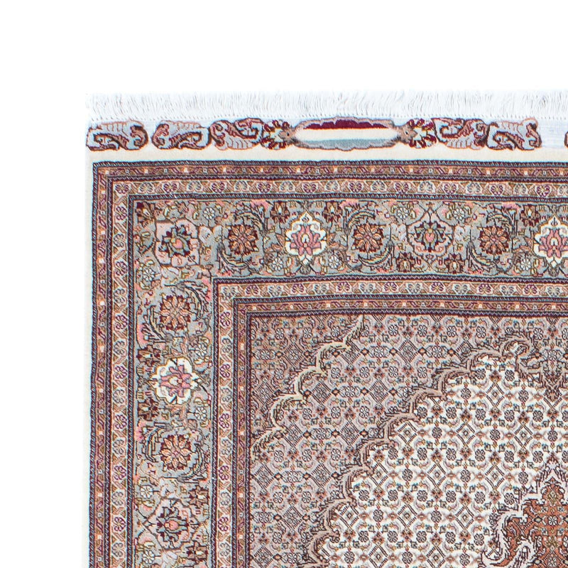Täbriz Teppich 123x184cm - Perserteppich - beige