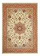 Täbriz - 50 Raj Teppich 253x345cm - Perserteppich - beige