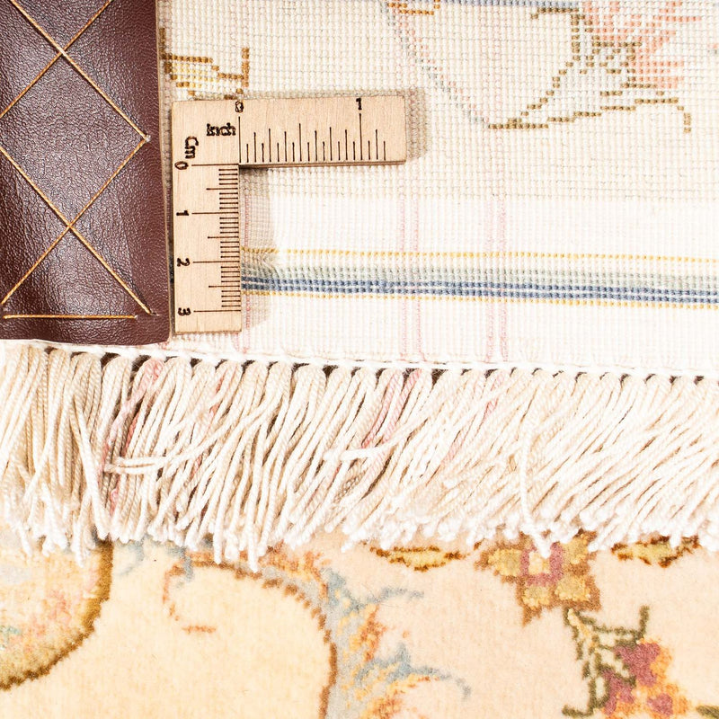Täbriz - 50 Raj Teppich 202x306cm - Perserteppich - beige