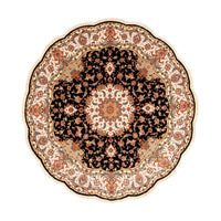 Täbriz - 50 Raj Teppich 208x208cm - Perserteppich - dunkelblau – product image