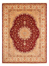 Täbriz - 50 Raj Teppich 300x400cm - Perserteppich - dunkelrot – product image