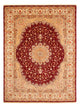 Täbriz - 50 Raj Teppich 300x400cm - Perserteppich - dunkelrot