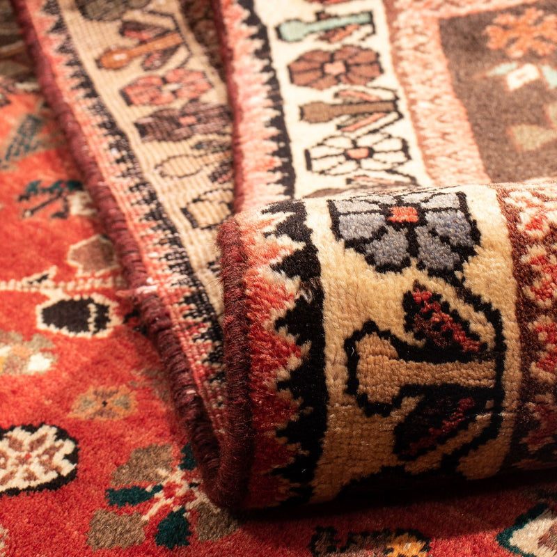 Ghashghai Teppich 206x304cm - Perserteppich - dunkelrot