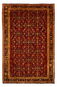 Shiraz Teppich 190x296cm - Perserteppich - dunkelrot – product image