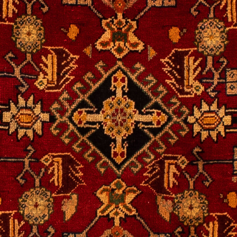 Shiraz Teppich 190x296cm - Perserteppich - dunkelrot